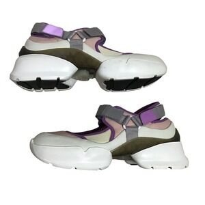 Kate Spade Cloud Cutout Womens Sneakers 7.5 Multicolor Purple Strap Designer Y2K